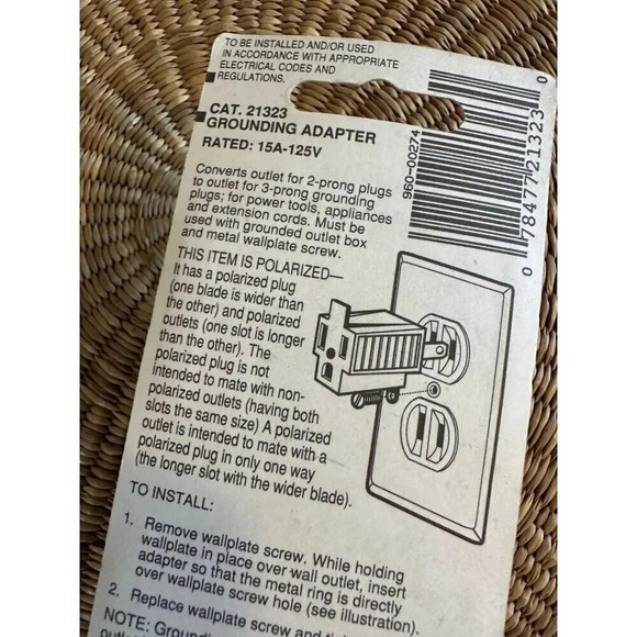 Vintage Popular Mechanics NEW Grounding Adapters - Picture 8 of 8